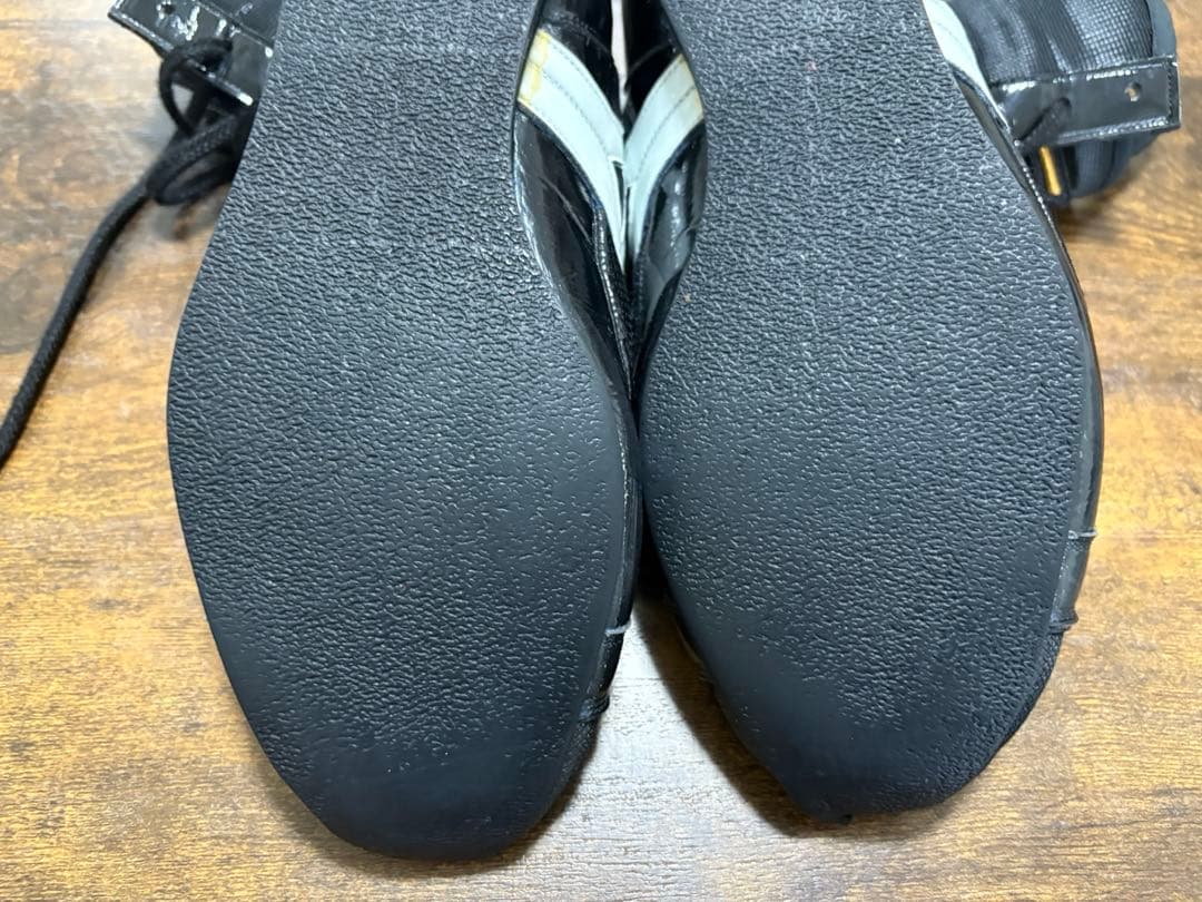 Mizuno ミズノ ボクシングシューズ 黒/白 ハイカット25.5cm