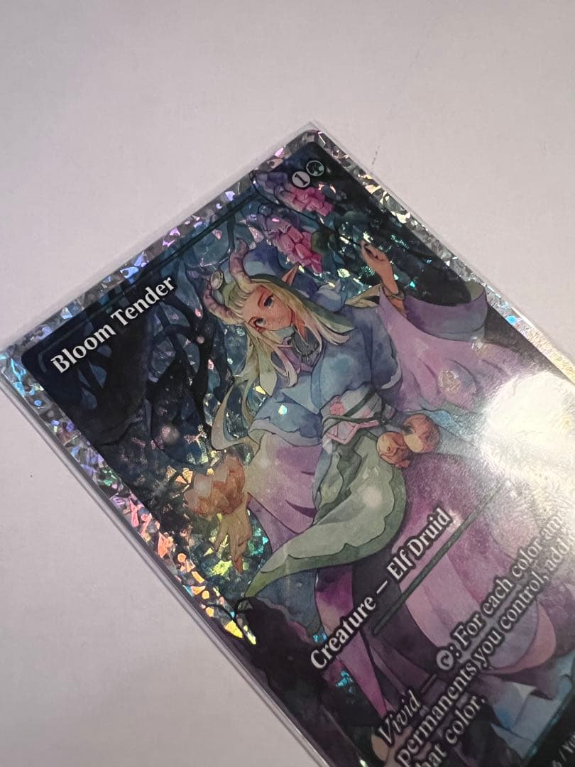 MTG 花を手入れする者/Bloom Tender フラクチャーfoil 英語版