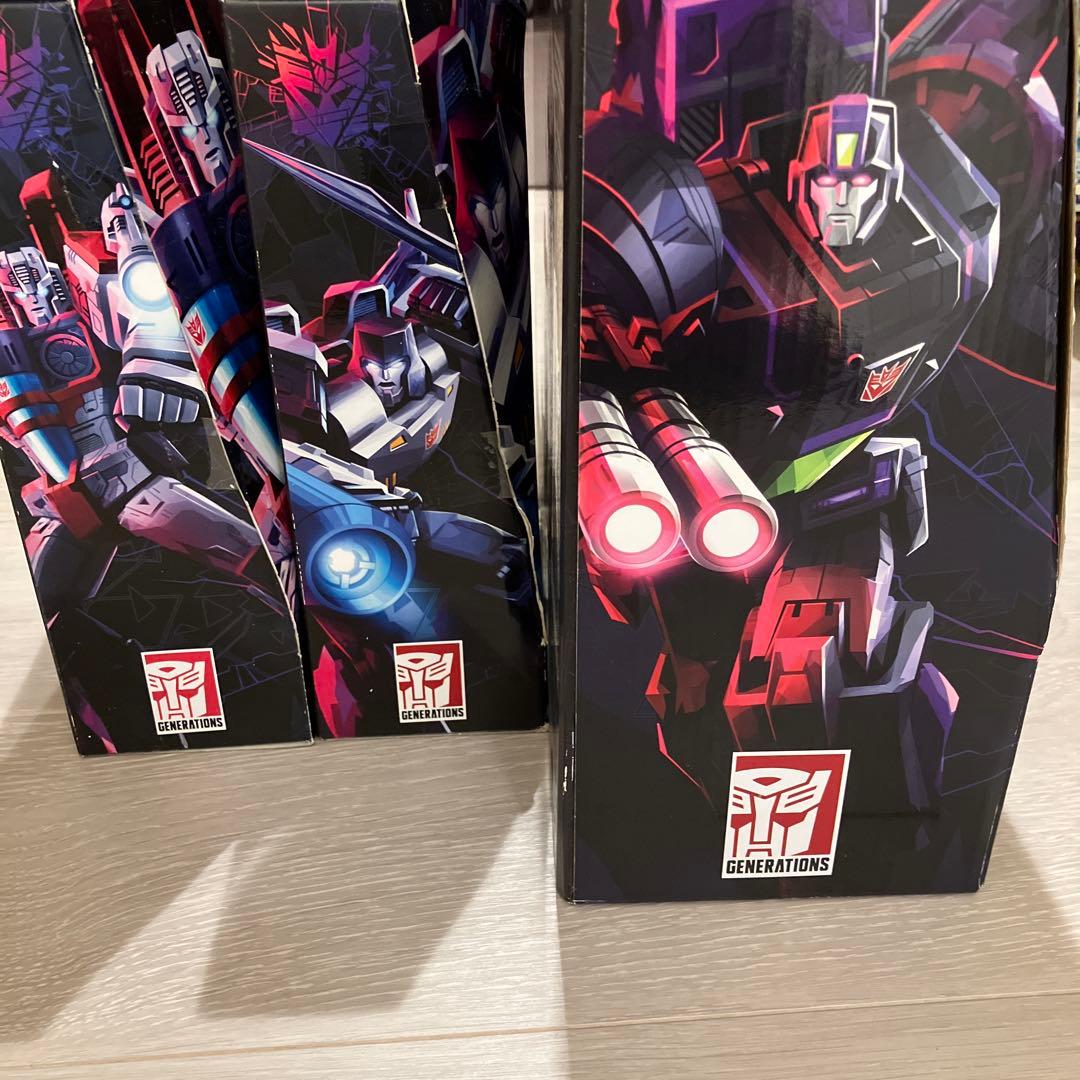 トランスフォーマー　シャッタードグラス　セット　スタースクリーム　メガトロン 他