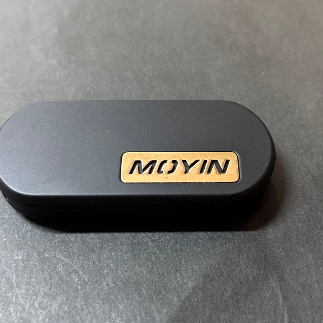 チタン製 moyin 音叉内蔵 フィジェットトイ　EDC ハンドスピナー