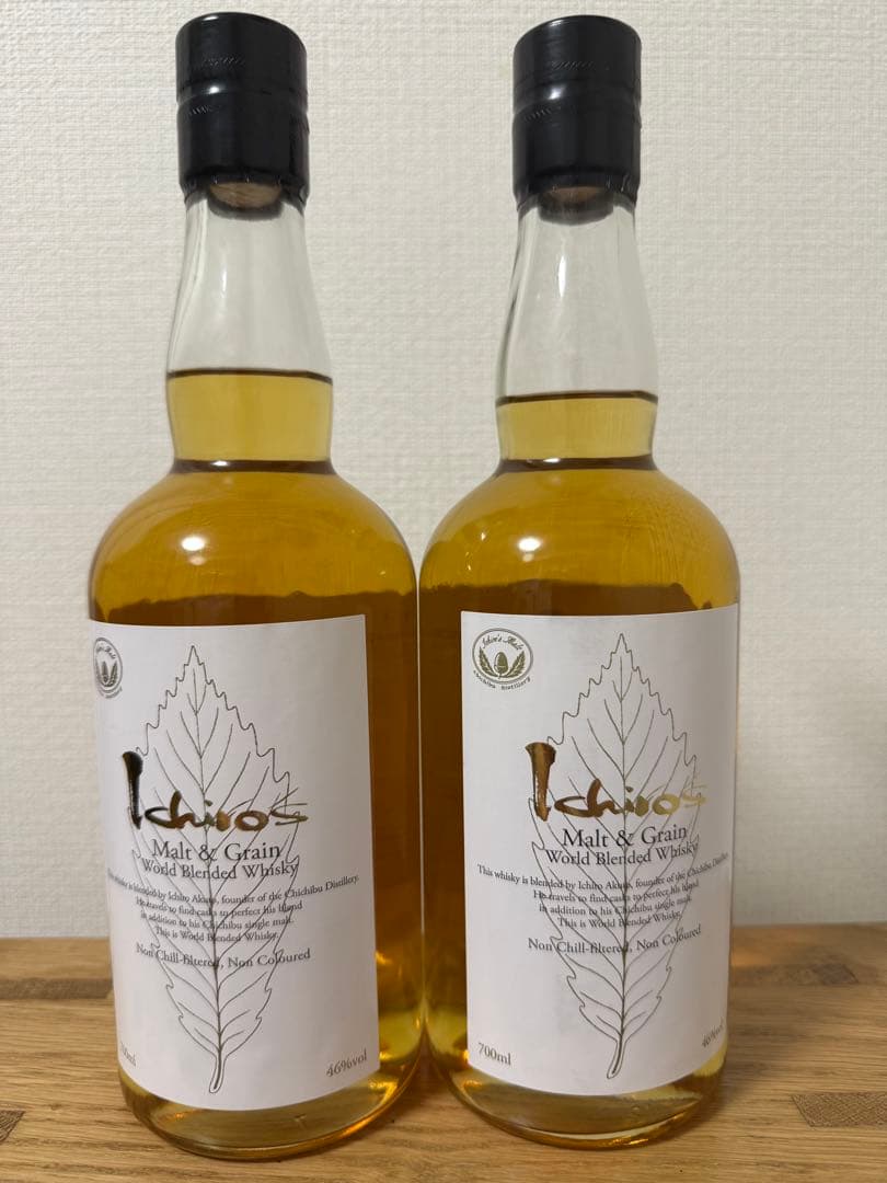 【国内正規品】イチローズモルト ホワイトラベル ウイスキー 700ml 2本
