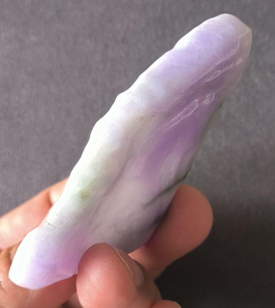 ミャンマー産ラベンダー本翡翠のルース③