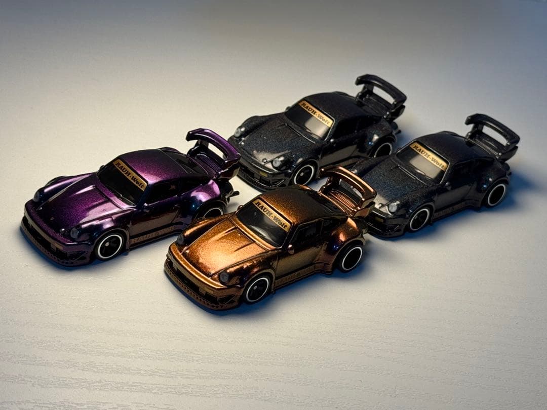 ホットウィール ポルシェ930 カスタム品 4台セット