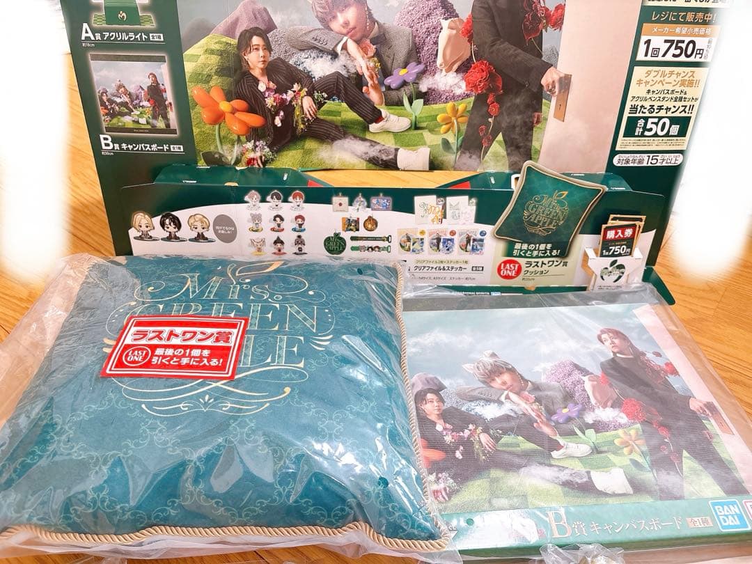 ミセス 一番くじ ラストワン B賞C賞 D賞F賞 セミコンプ　販促物