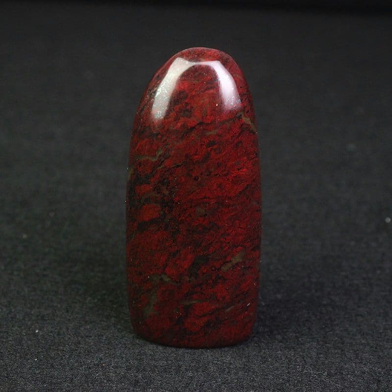 希少天然鶏血石印材篆刻の名前と印鑑の刻印鶏血石印章　鶏血　印材