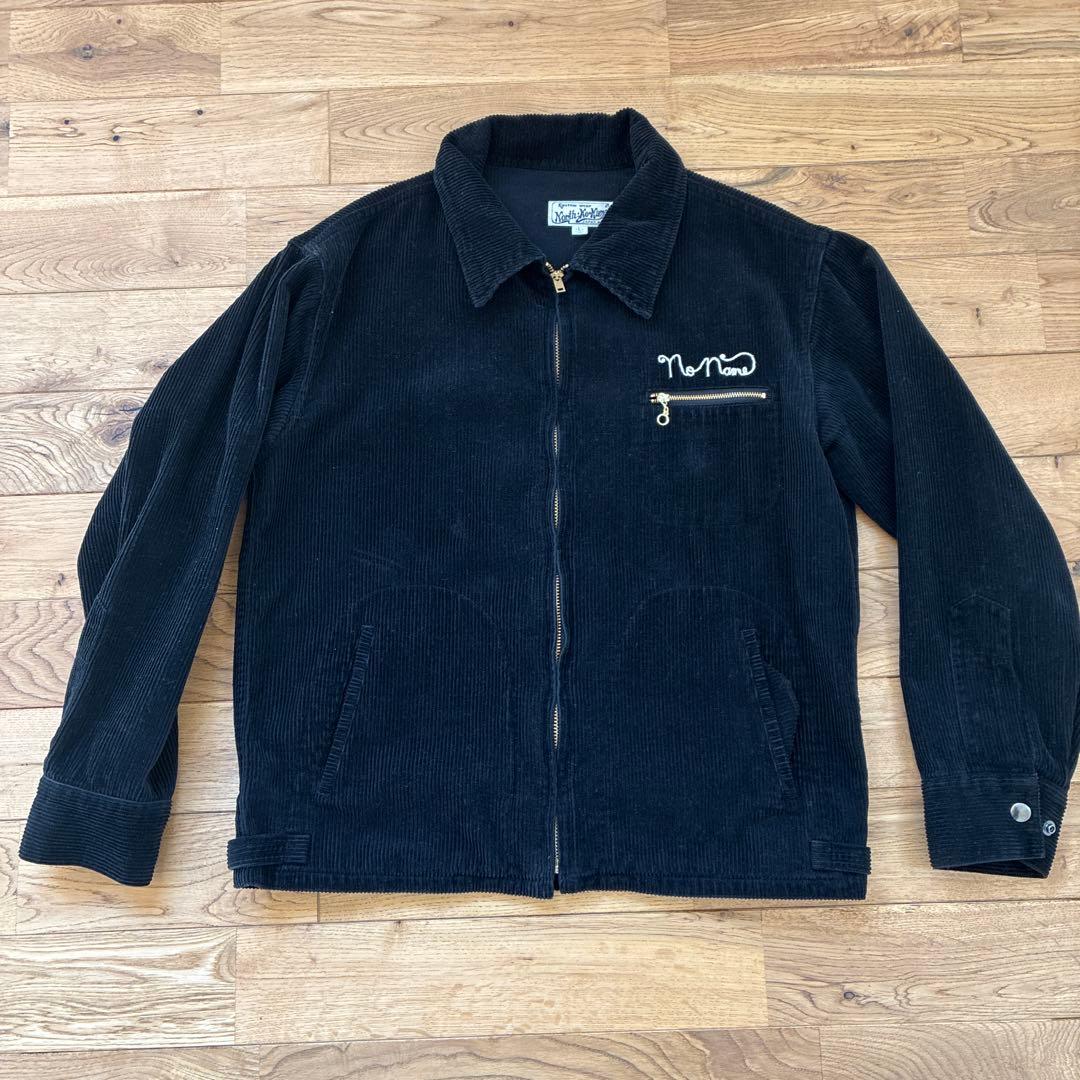 ノースノーネーム　コーデュロイ　ジャケット　ヴィンテージ加工