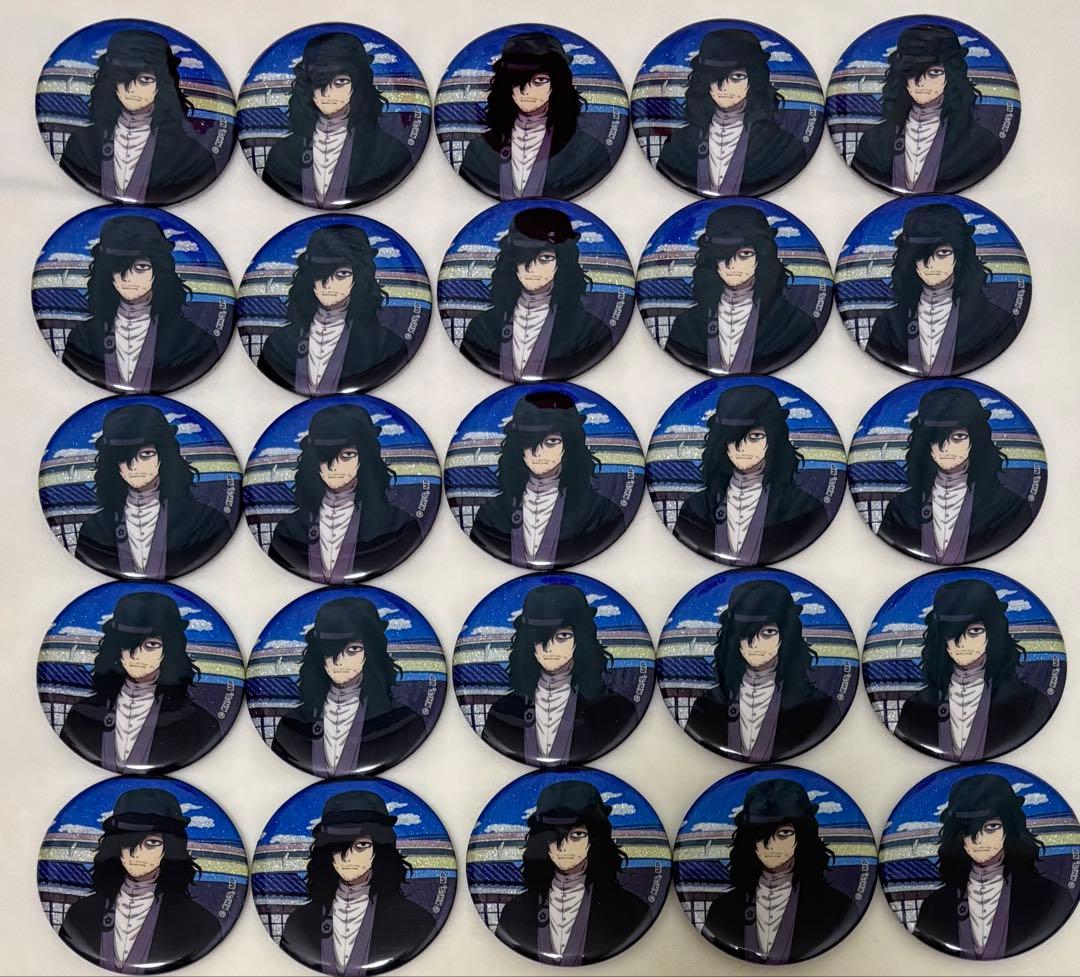 僕のヒーローアカデミア 花やしき グリッター缶バッジ 相澤消太 ヒロアカ