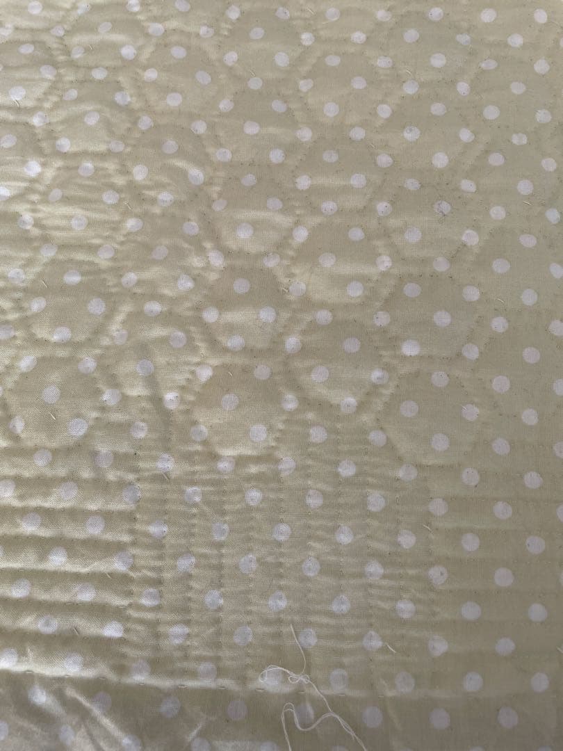 こうの早苗 製作途中 マザーズガーデンのベビーキルト