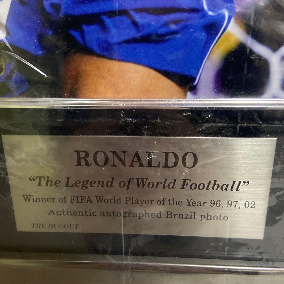 アキ◼️送料別◼️ロナウド直筆サイン入りフォト　額入り