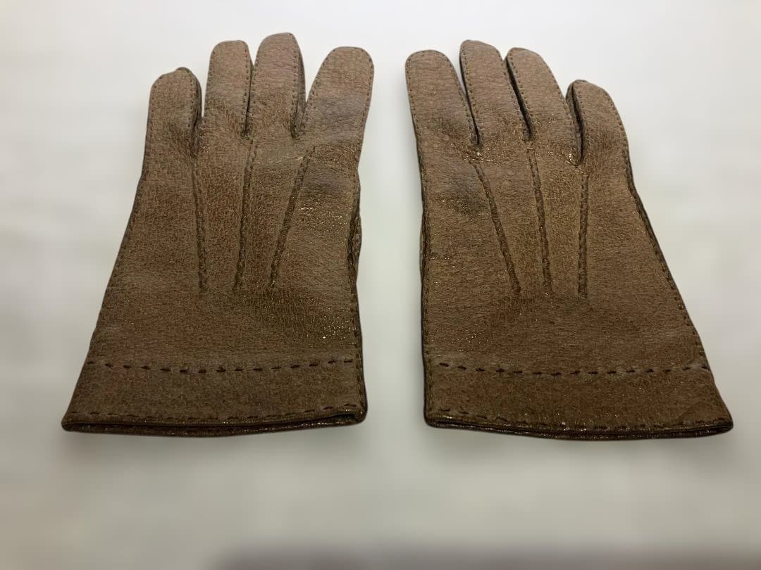 e*e様 restelli リステリー の手袋 ペッカリー100パーセント 裏地