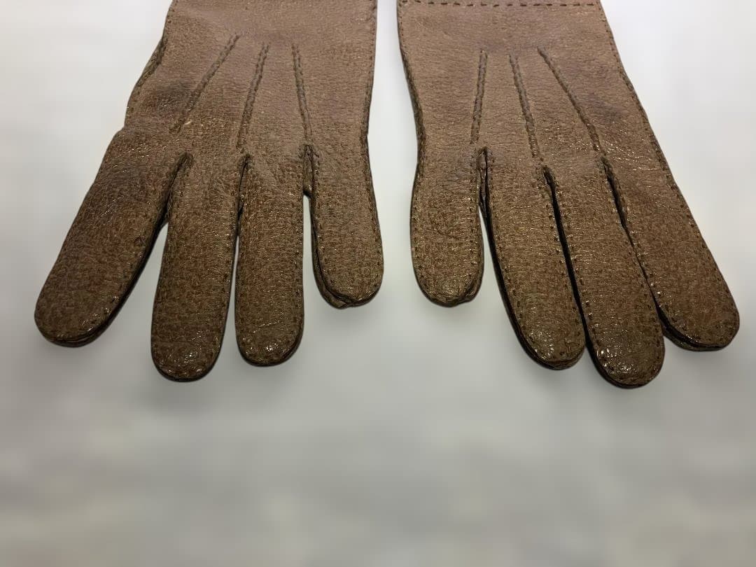 e*e様 restelli リステリー の手袋 ペッカリー100パーセント 裏地