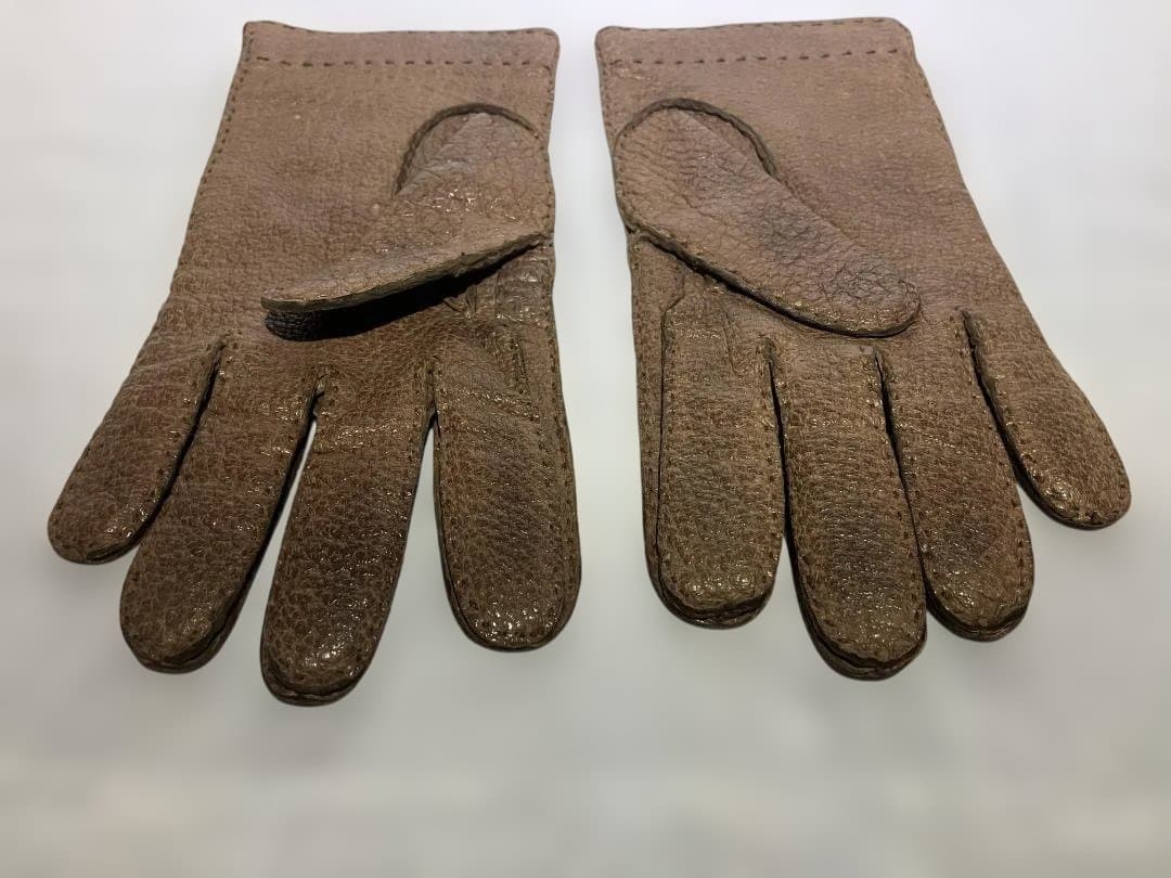 e*e様 restelli リステリー の手袋 ペッカリー100パーセント 裏地