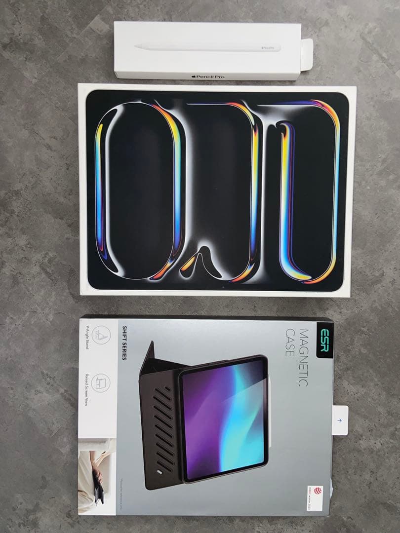 iPad Pro 13インチ M4 ナノテクガラス 1TB セルラーモデルセット