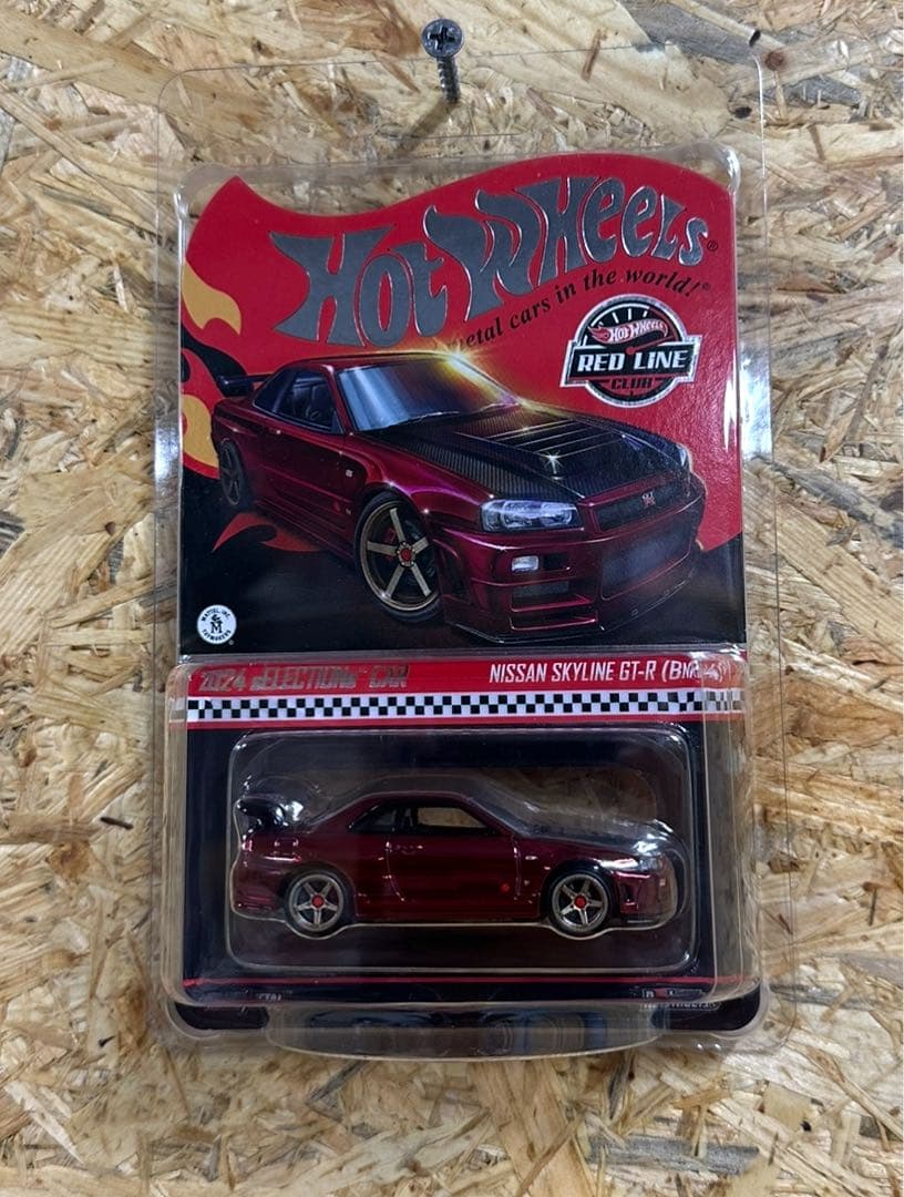 ホットウィール RLC 限定 NISSAN GTR R34 hotwheels