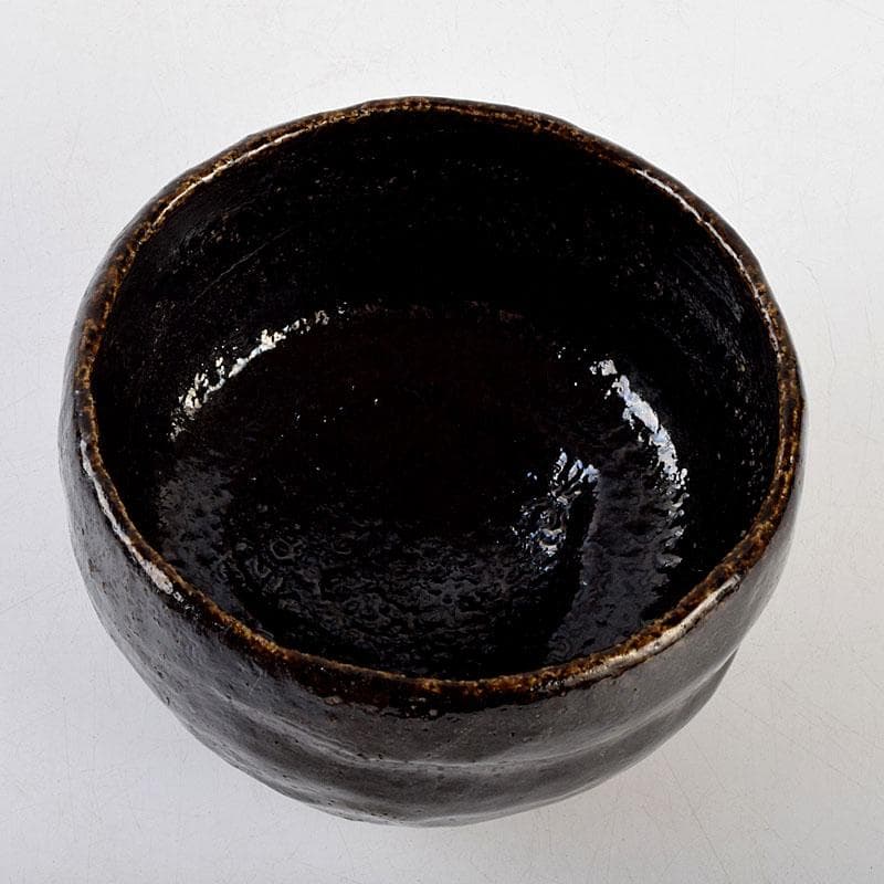 茶道具　大徳寺宙宝和尚在判　黒楽茶碗　時代箱　V　9264