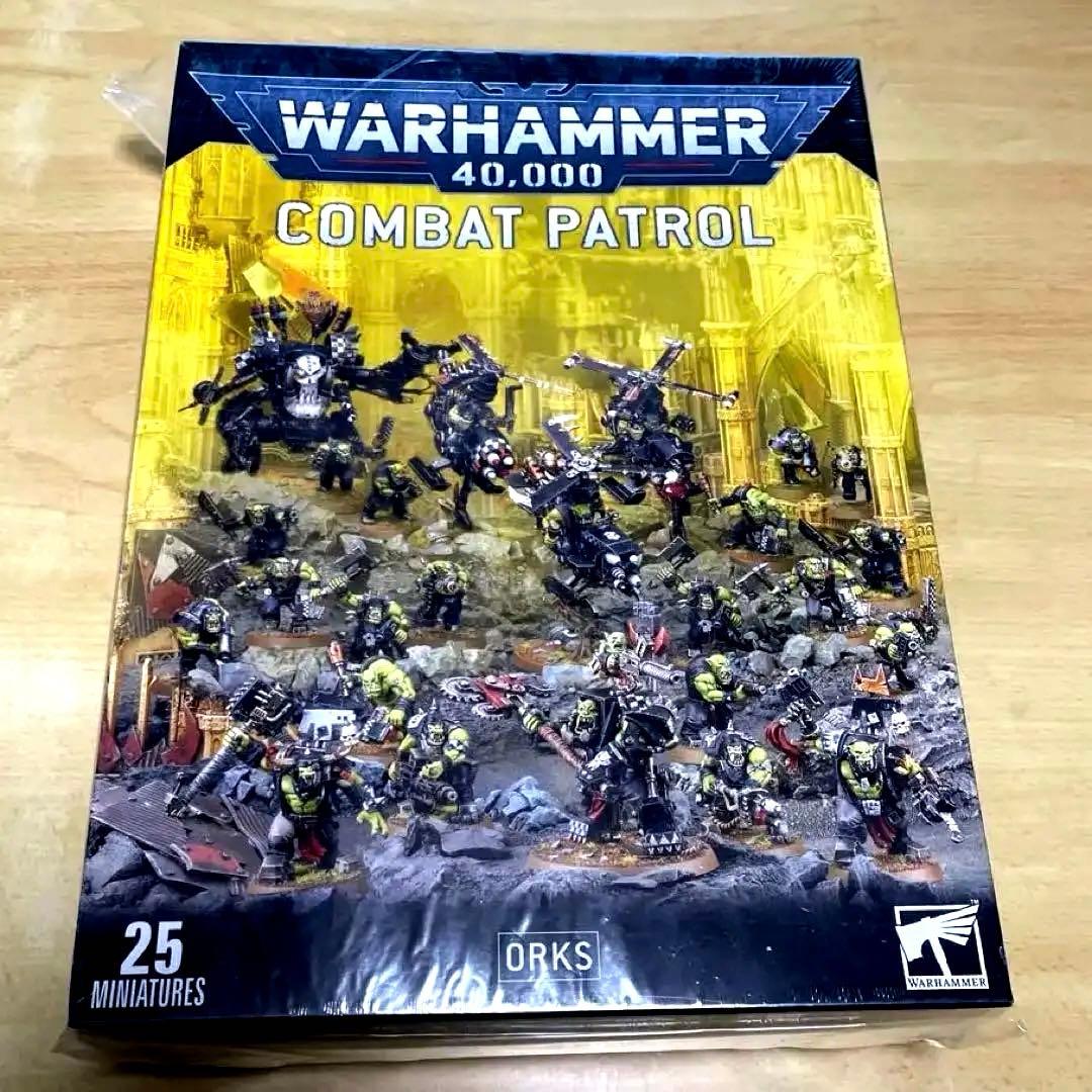 【新品】ウォーハンマー 40,000 COMBAT PATROL ORKS
