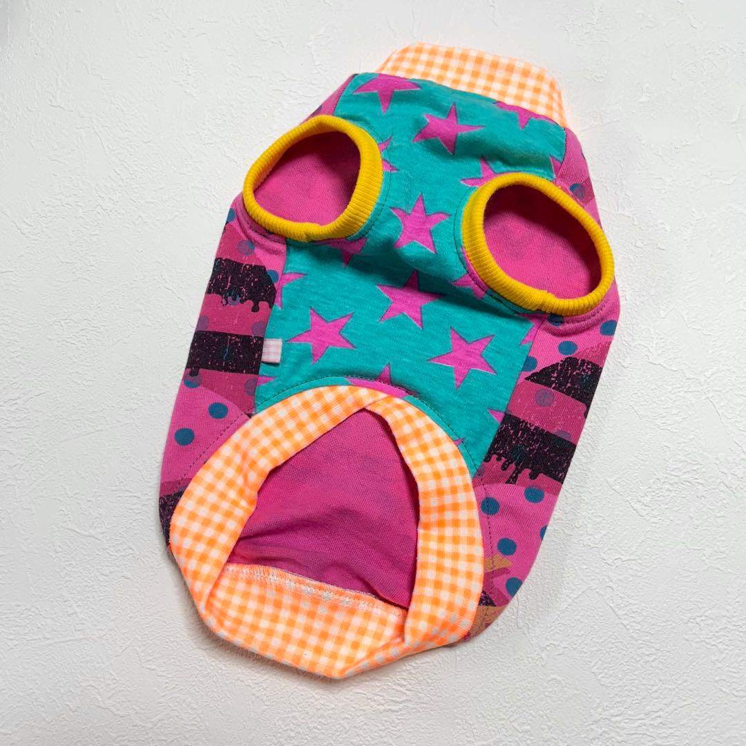 Zoeyゾーイ●犬服●ハンドメイド 胴36 NO.705