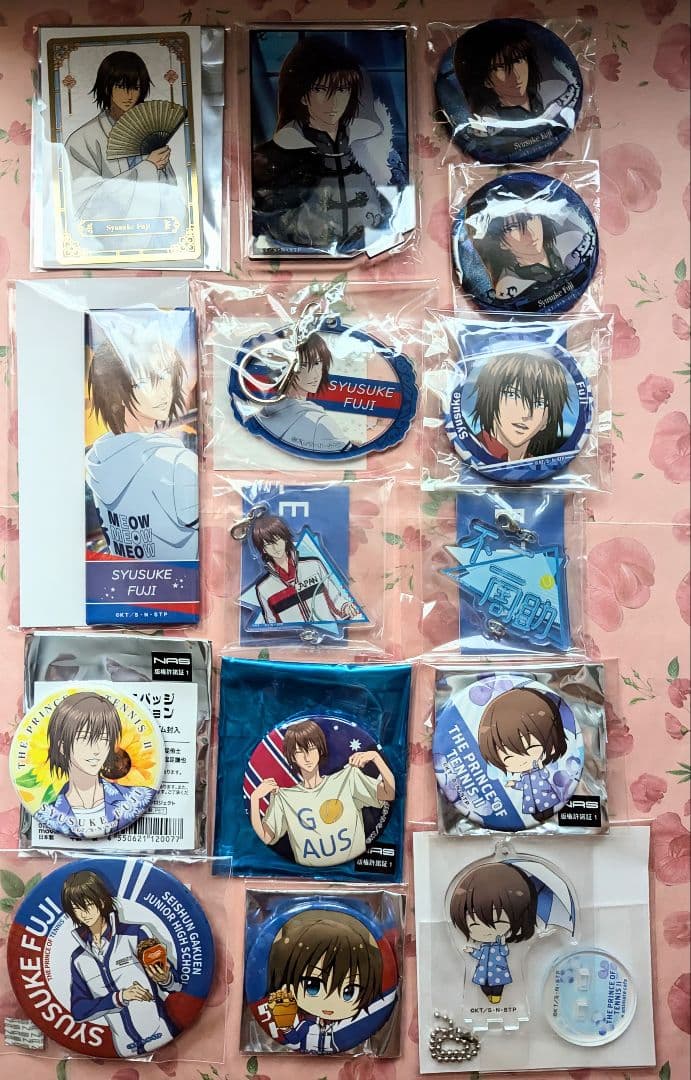 新テニスの王子様　不二周助　グッズセット