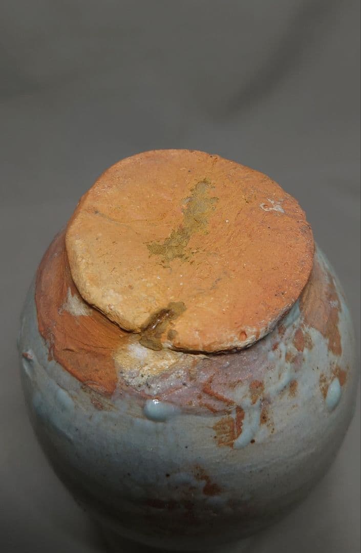 珍品！　李朝堅手瓶　白磁　李朝前期