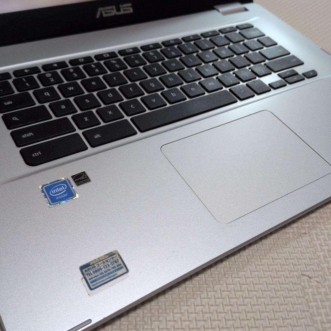 ASUS Chromebook シルバー Intel c523n 15.6インチ