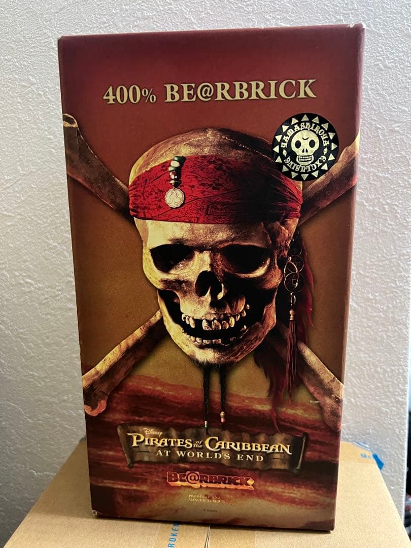 400% BE@RBRICK パイレーツ オブ カリビアン/ベアブリック
