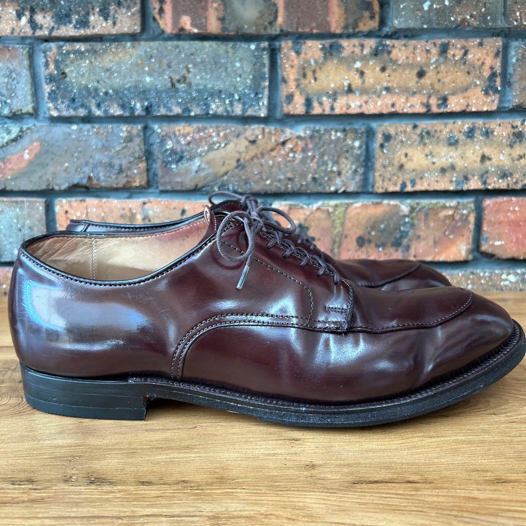 alden 54321 オールデン　Vチップ　コードバン　バーガンディ