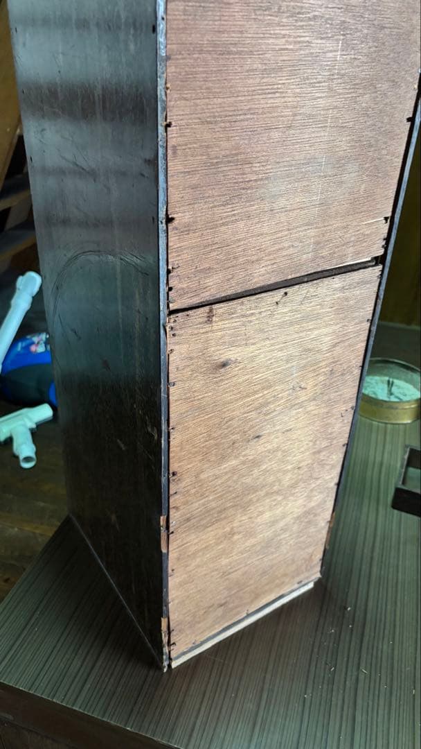 値下げしました　昭和レトロ　木製10段引き出し　古家具