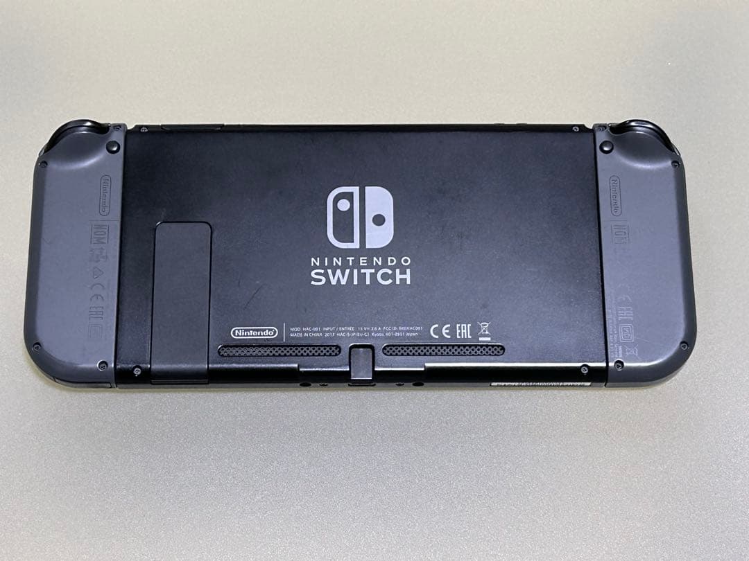 Nintendo Switch グレー 本体 64GB microSD付き
