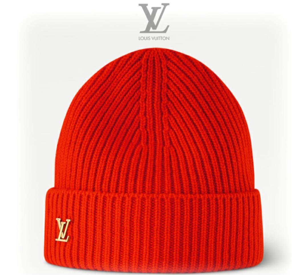 【激レア最安値】Louis Vuitton ビーニー LV スパーク RED