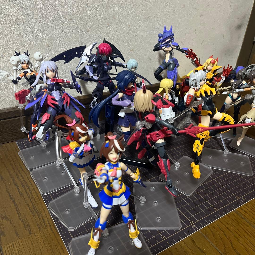 【まとめ売り】30MS 完成品 髪・フェイス・手首パーツ等 デカール ジャンク