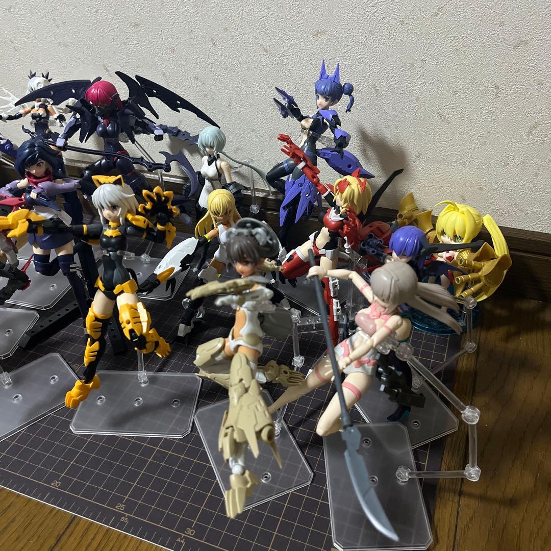 【まとめ売り】30MS 完成品 髪・フェイス・手首パーツ等 デカール ジャンク