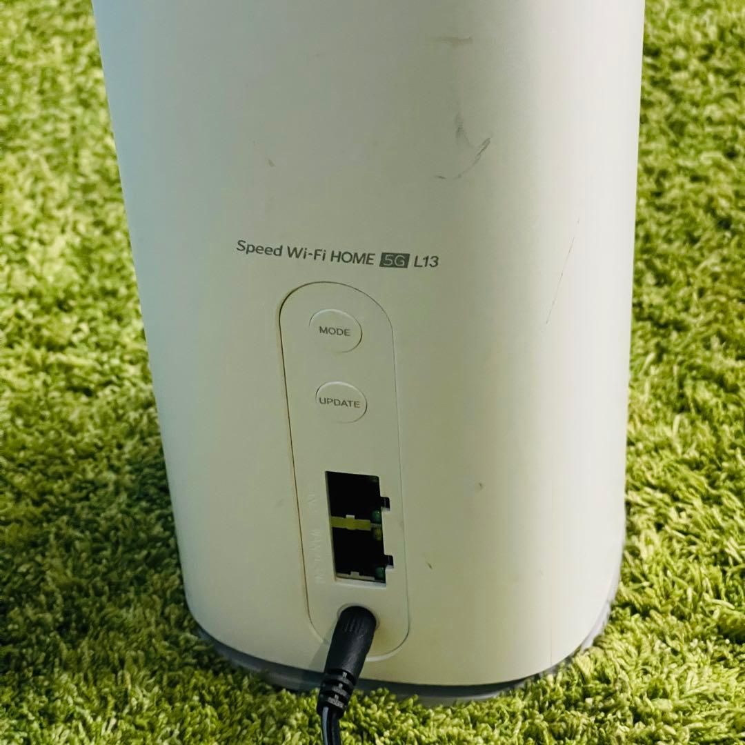 SpeedWi-Fi  5G L13 ホームルーターアダプター付き動作品