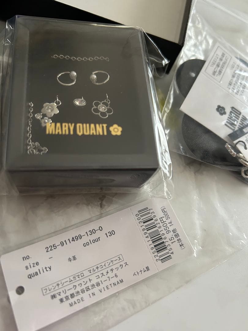 MARY QUANT 財布　ネックレス　ピアス　福袋　まとめて