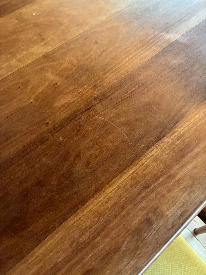 ＊リョウ＊　宮崎椅子製作所 MMテーブル ブラックチェリー 無垢材