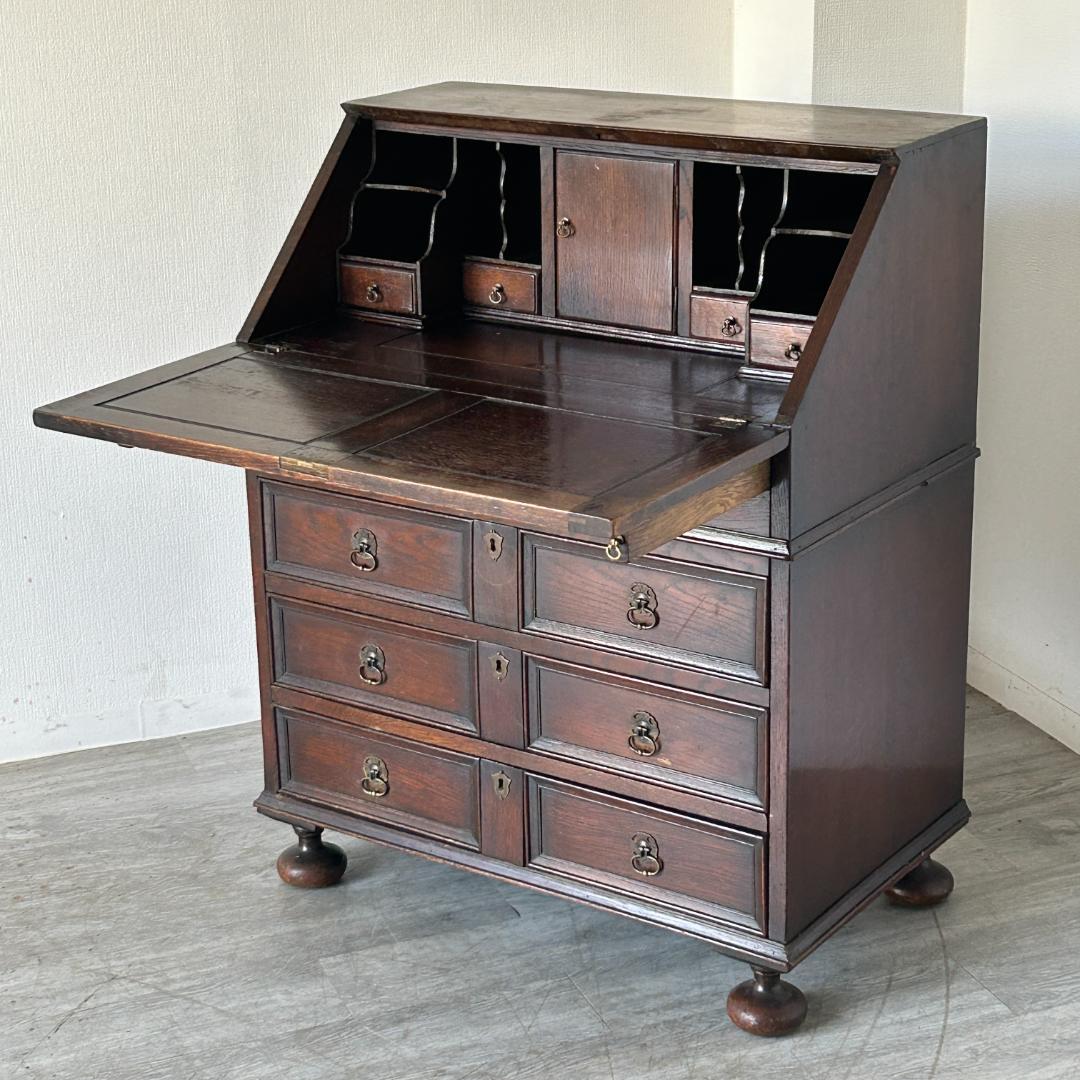 イギリス アンティーク家具 ライティングビューロ 1930年頃 827A