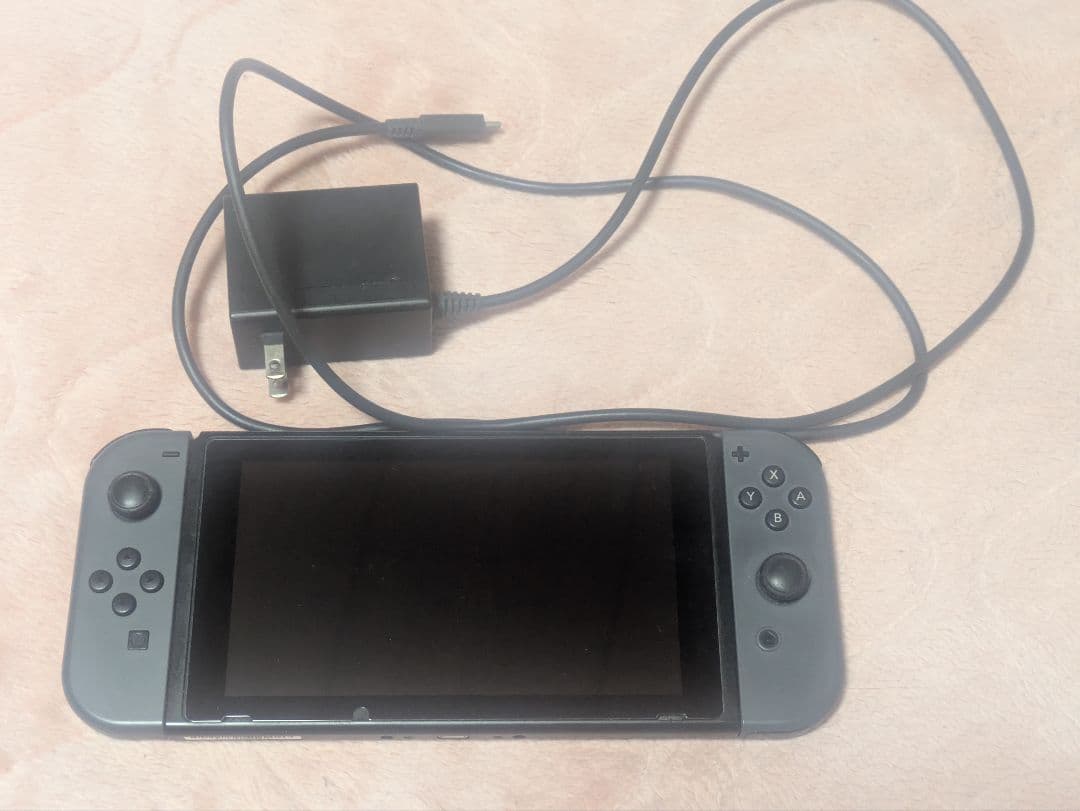 Switch　スイッチ 本体 グレー ACアダプター付き