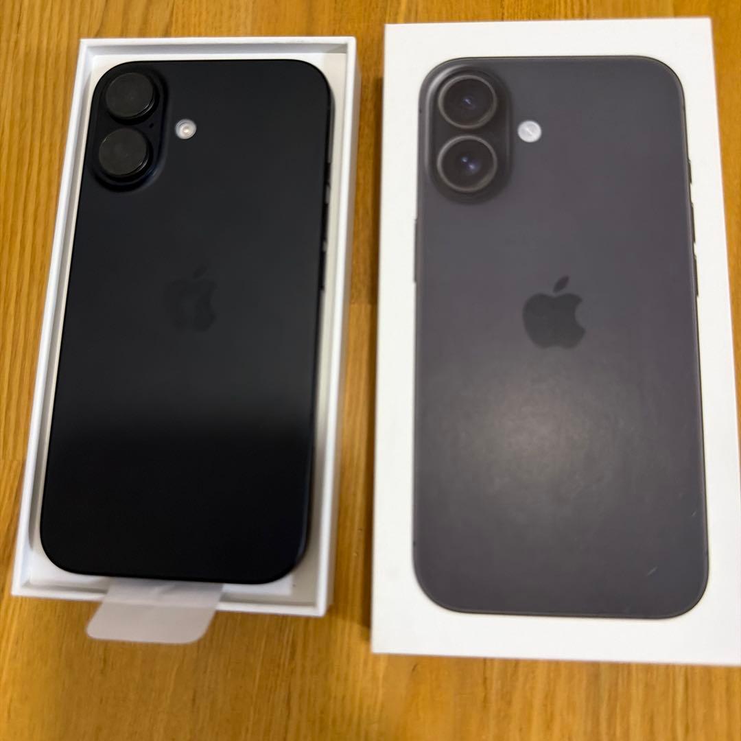 Apple iPhone16 ブラック 本体