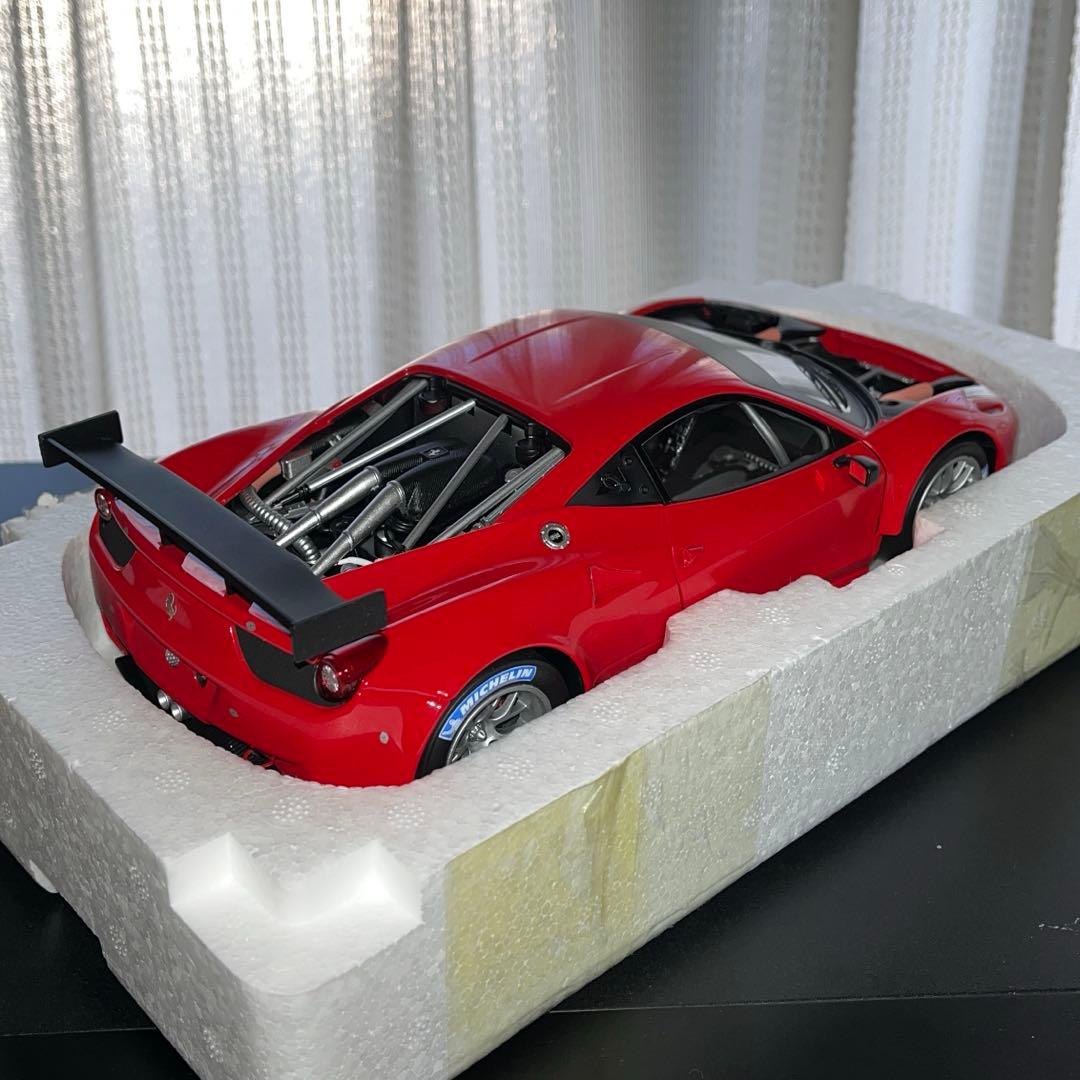 入手困難，ホットウィール，1/18フェラーリ458ITALIA GT2