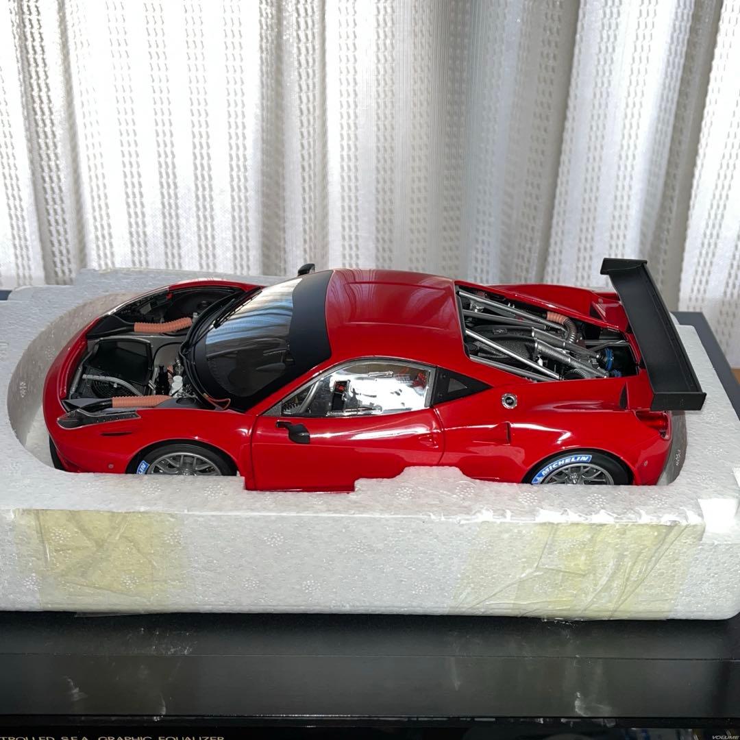 入手困難，ホットウィール，1/18フェラーリ458ITALIA GT2