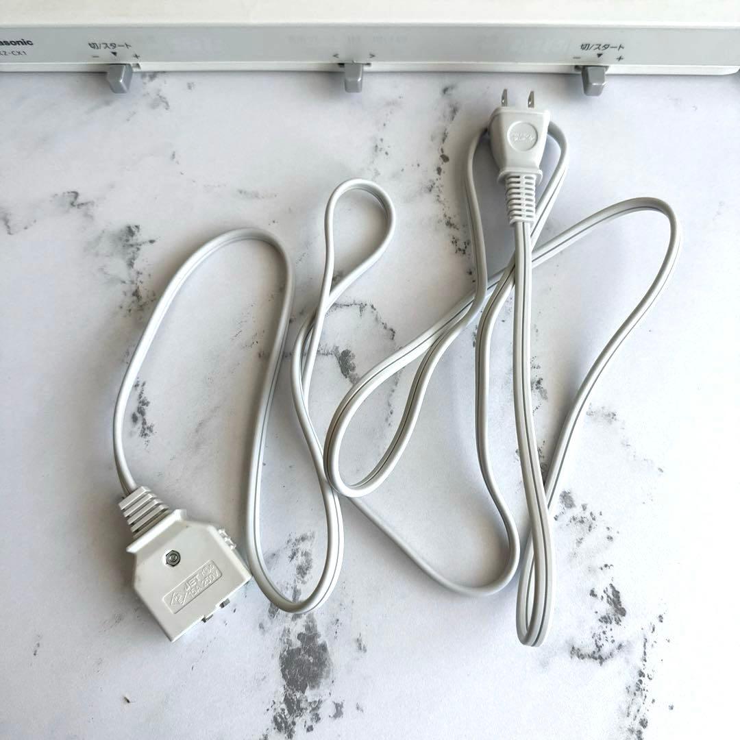 Panasonic IHデイリーホットプレート KZ-CX1-W 2口