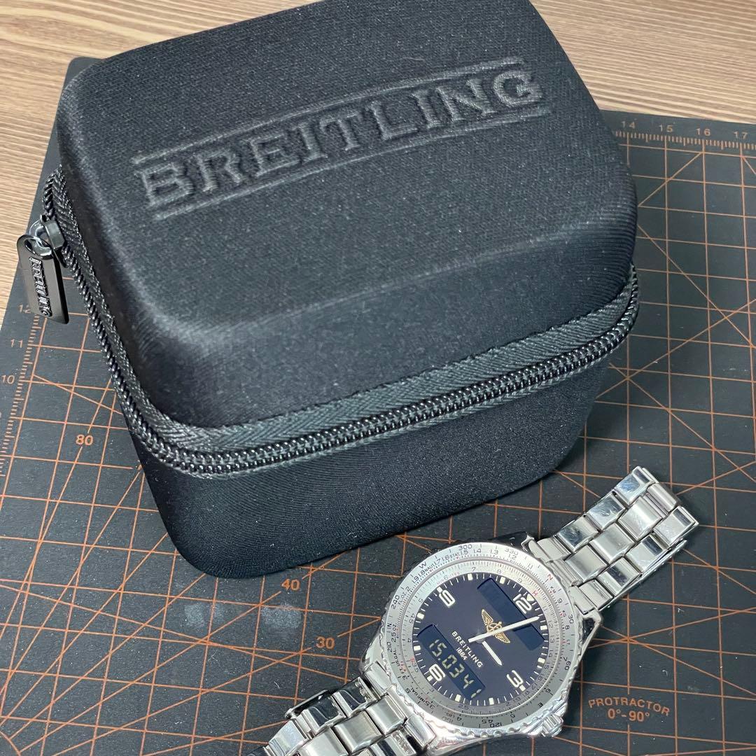 激レア 90年代ヴィンテージ BREITLING クロノスペース