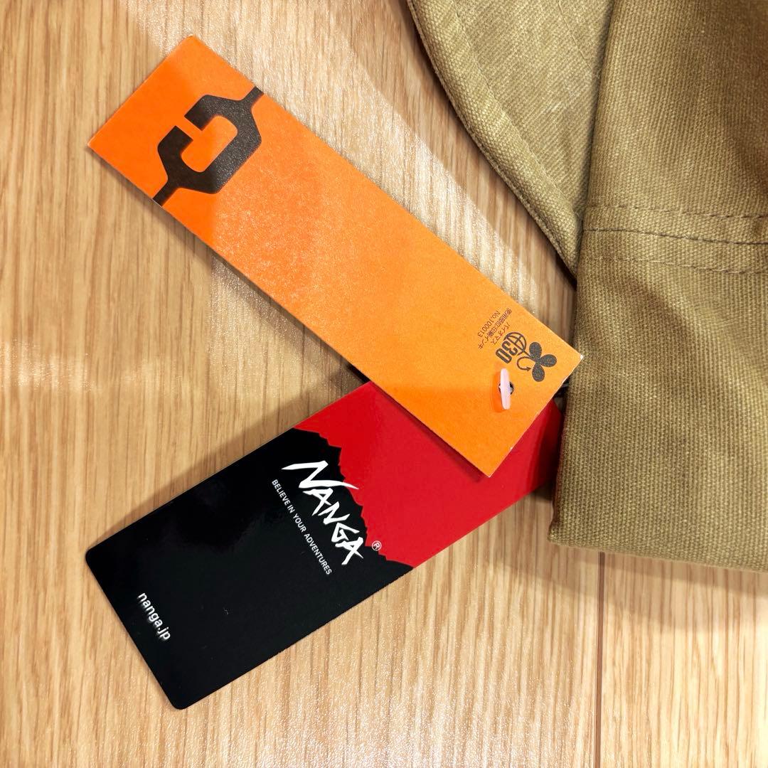 【新品・未使用】NANGA × Clef WAXED COTTON B.CAP