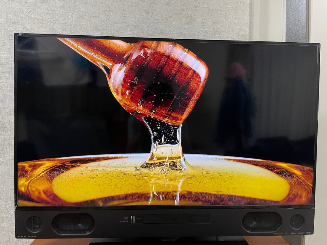 【美品】三菱 40型　4Ｋ液晶テレビ 2TB HDD内蔵、BDレコーダー