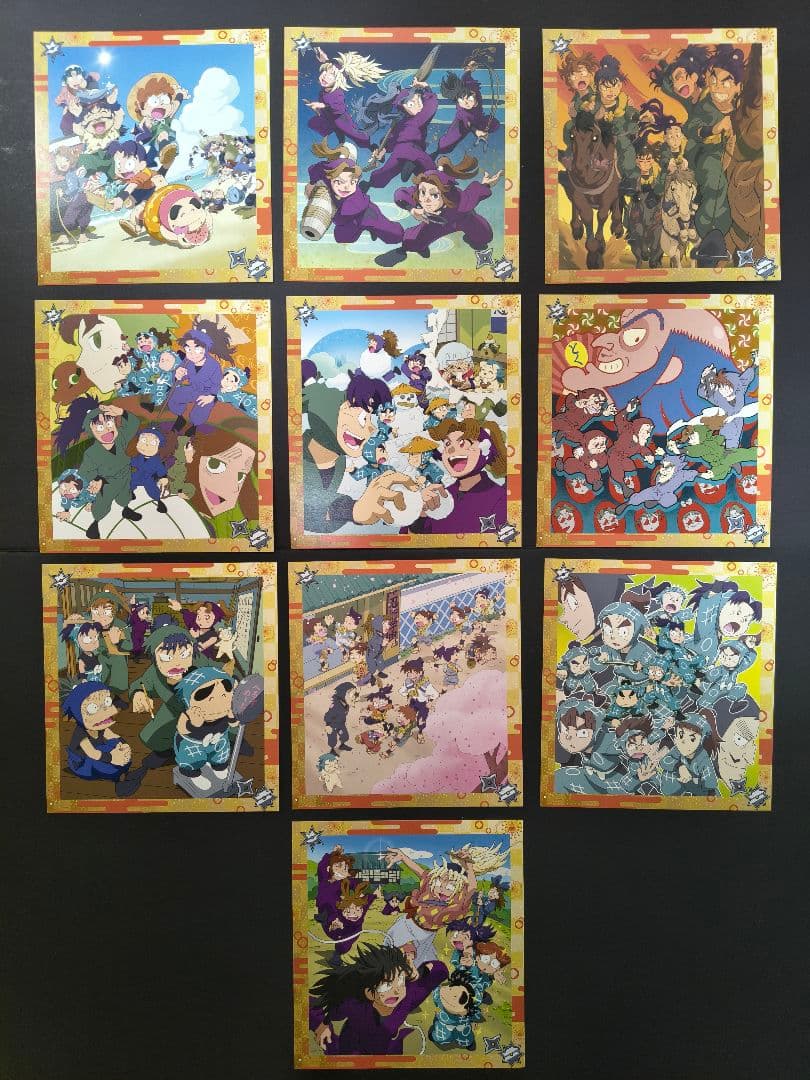 忍たま乱太郎　30周年　イラストカード　10枚セット