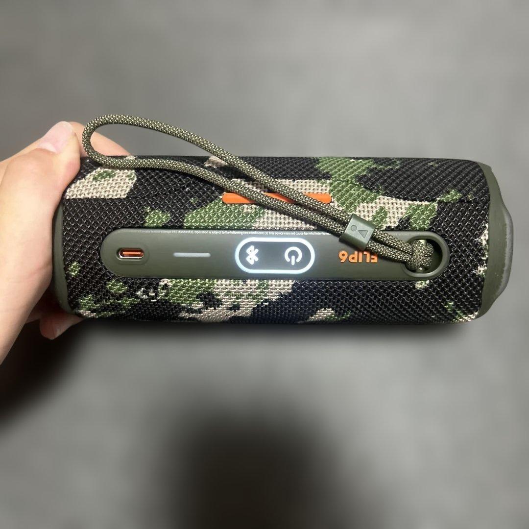 JBL FLIP 6 迷彩 ワイヤレススピーカー