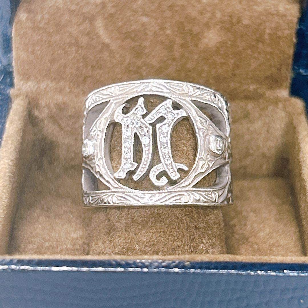 レア✨ローリーロドキン✨指輪 イニシャルリング ＳＶ９２５ 箱付き