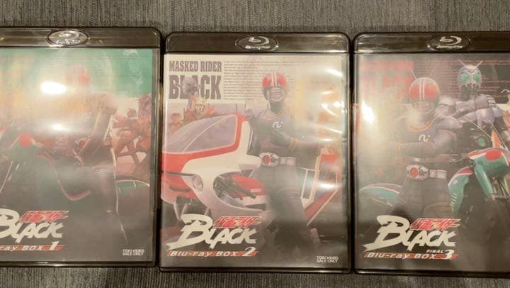 激レア！倉田てつをサイン入り仮面ライダーブラックブルーレイボックス
