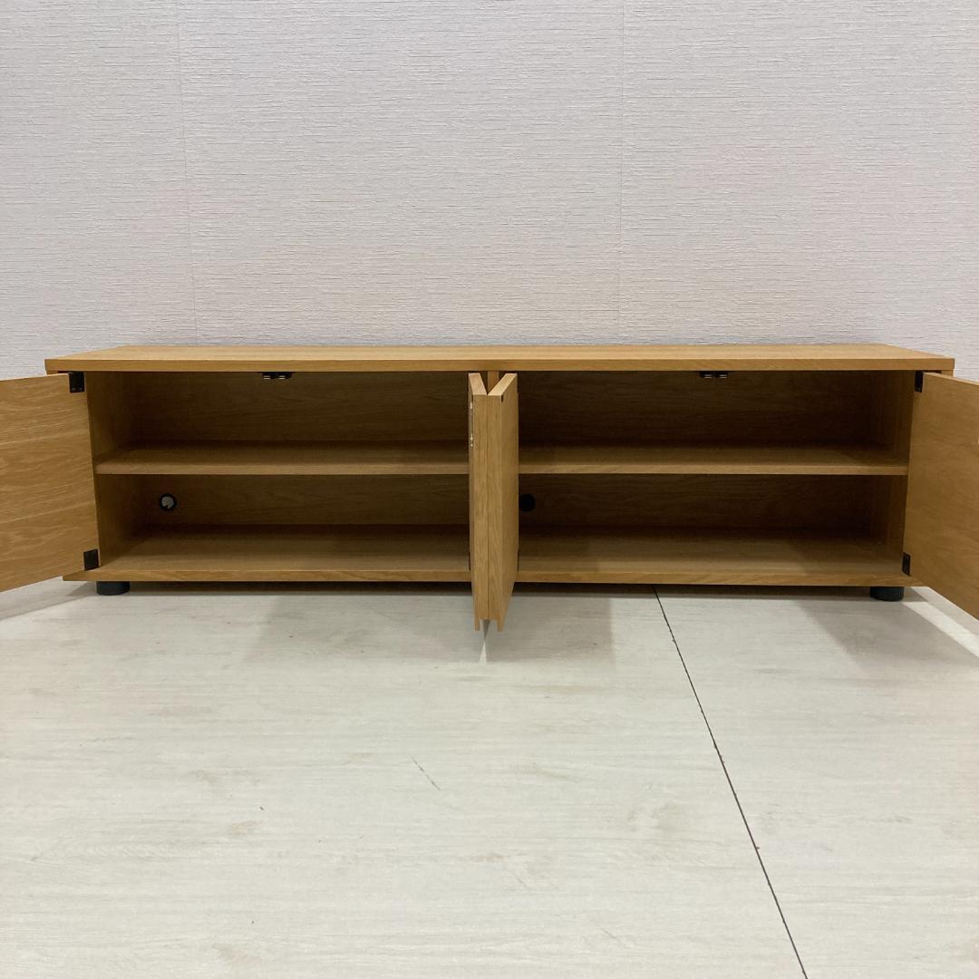 無印良品　スタッキングキャビネット オーク材 テレビ台　ローボード　テレビボード