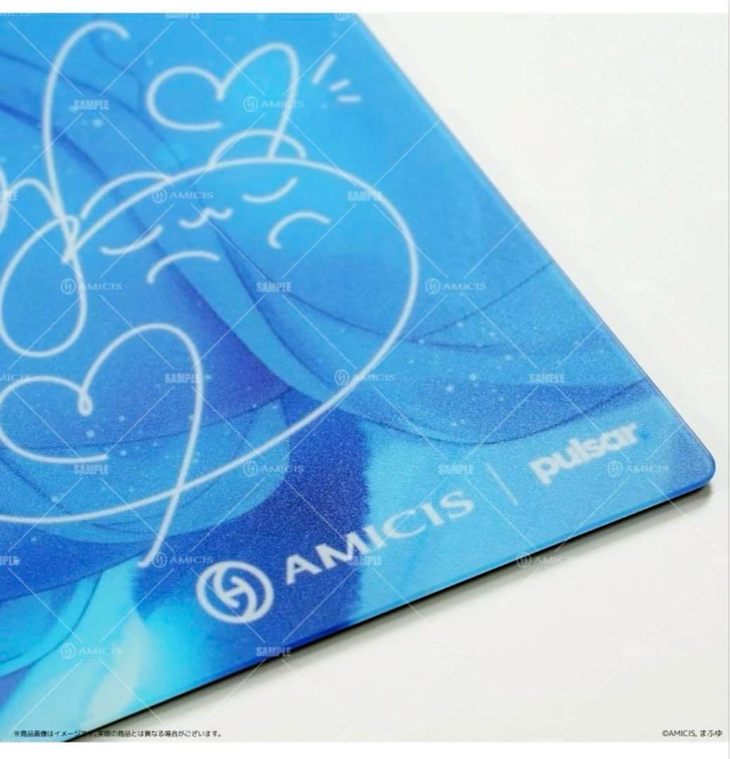 まふゆ × AMICIS Superglide 2 ガラスマウスパッド