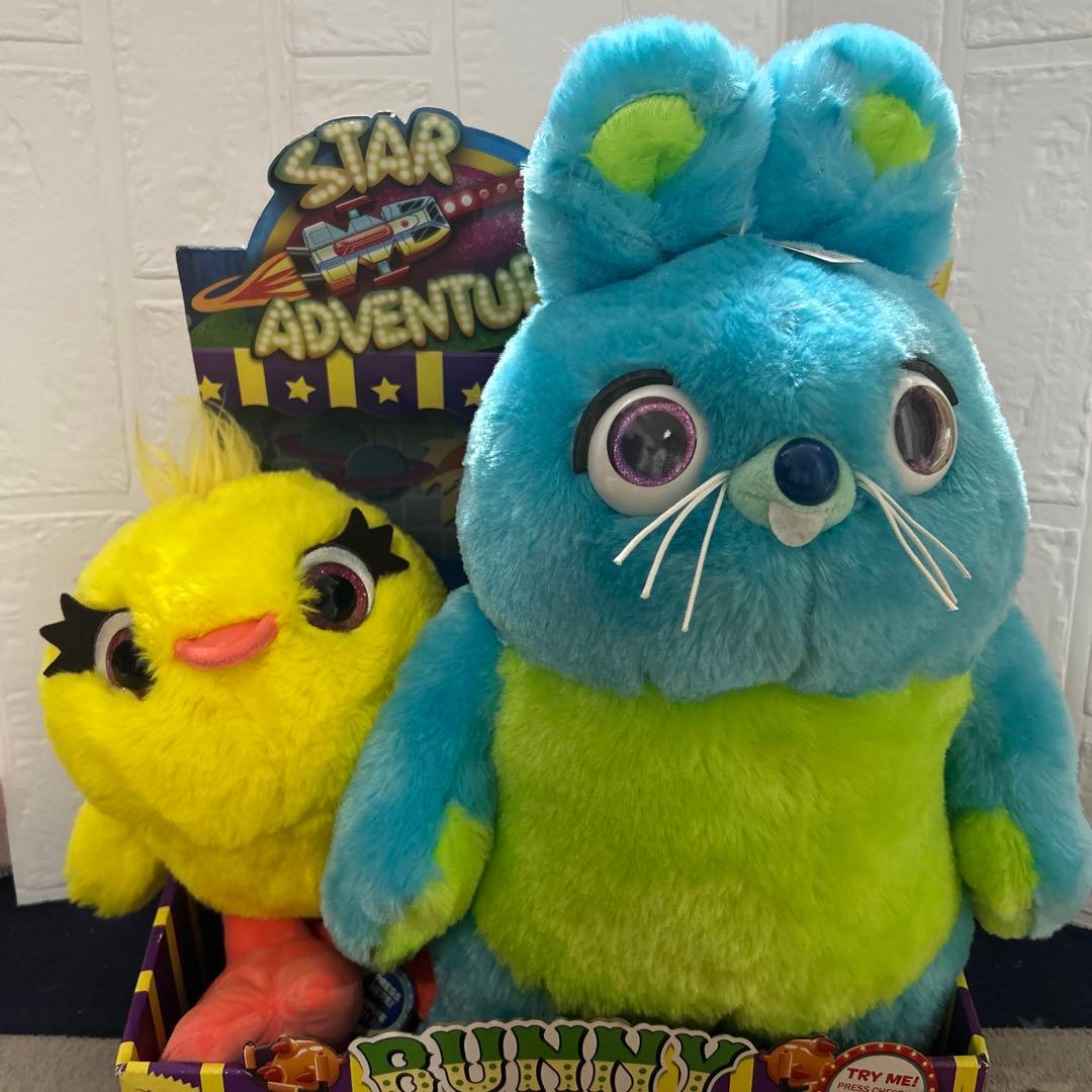 トイストーリー4 トイストーリーダッキー&バニー　トーキング　レア